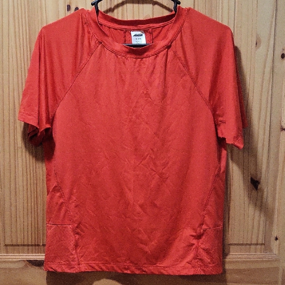 AVIA Women's Vibrant Orange Tee
